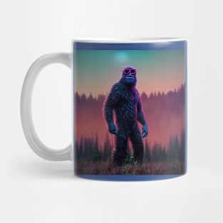 Dope Sasquatch in Nature Mug